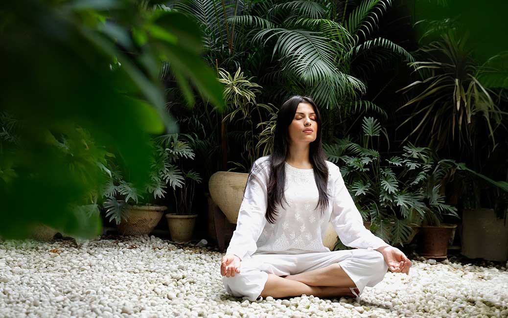 Godrej Arden outdoor meditation zone Sigma 3